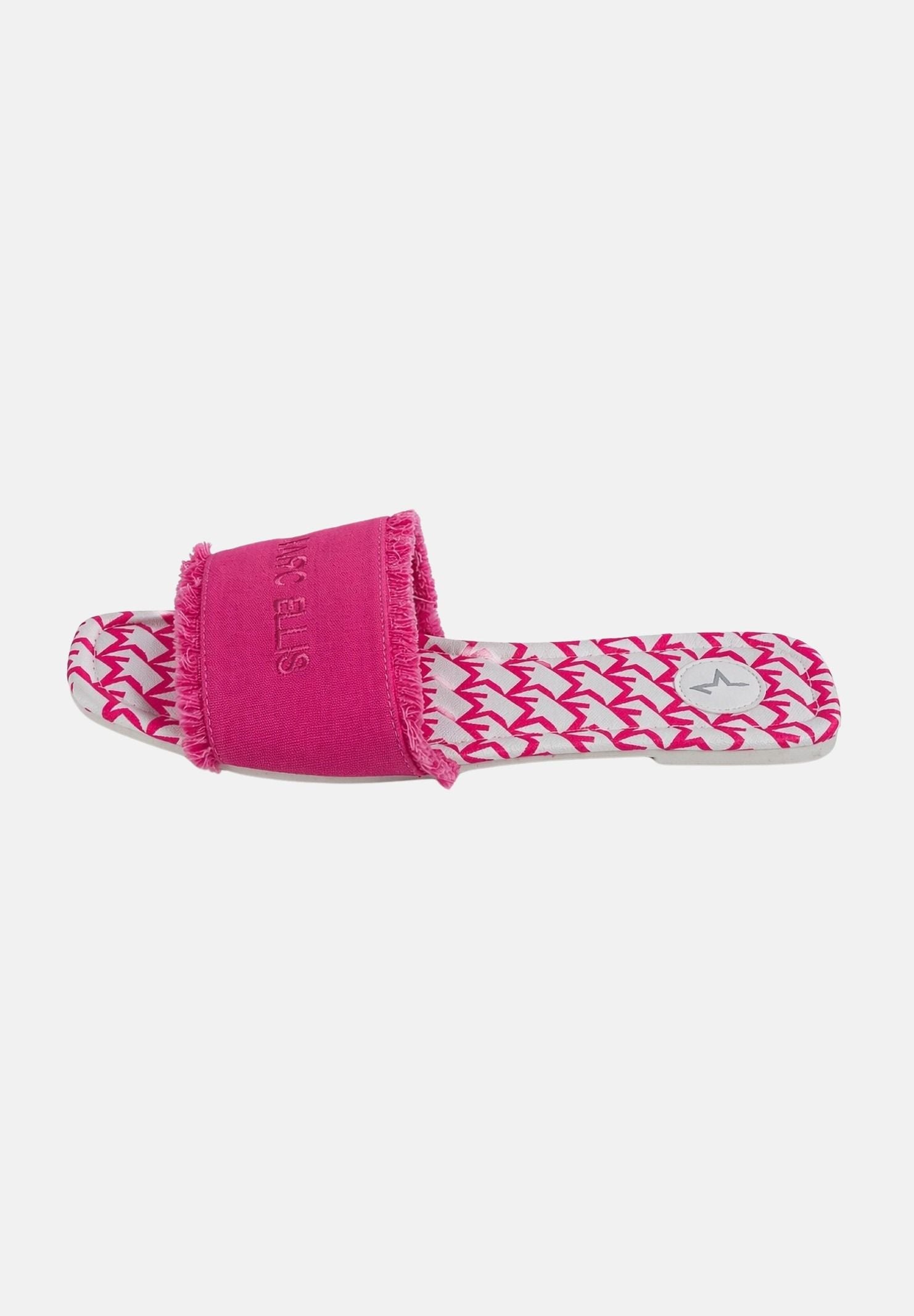 MARC ELLIS Ciabatte bianche e fucsia da donna con logo ME261C100 PXX MARC ELLIS 