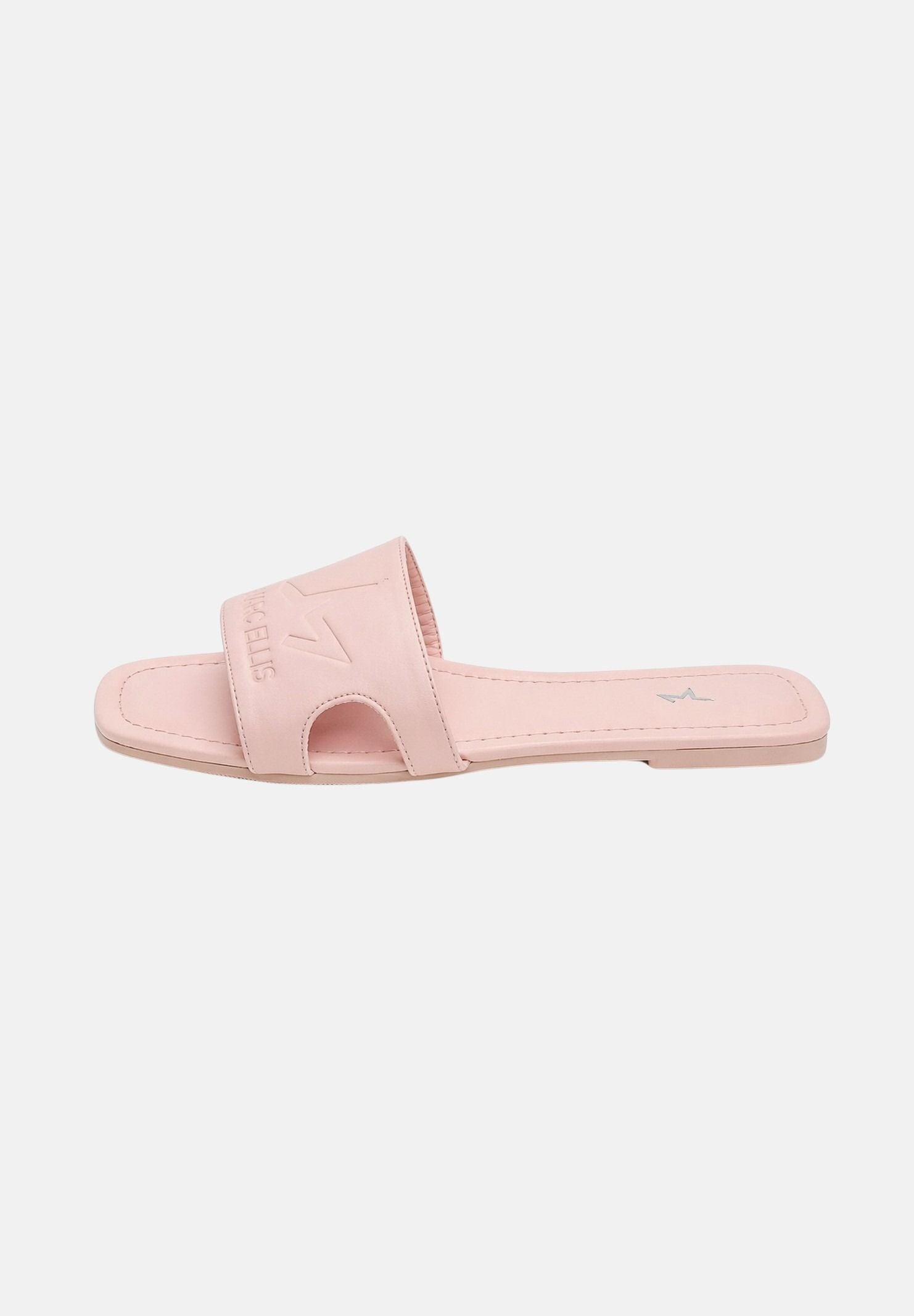 MARC ELLIS Ciabatte flat rosa da donna con logo ME261C150 LP3 MARC ELLIS 