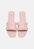 MARC ELLIS Ciabatte flat rosa da donna con logo ME261C150 LP3 MARC ELLIS 