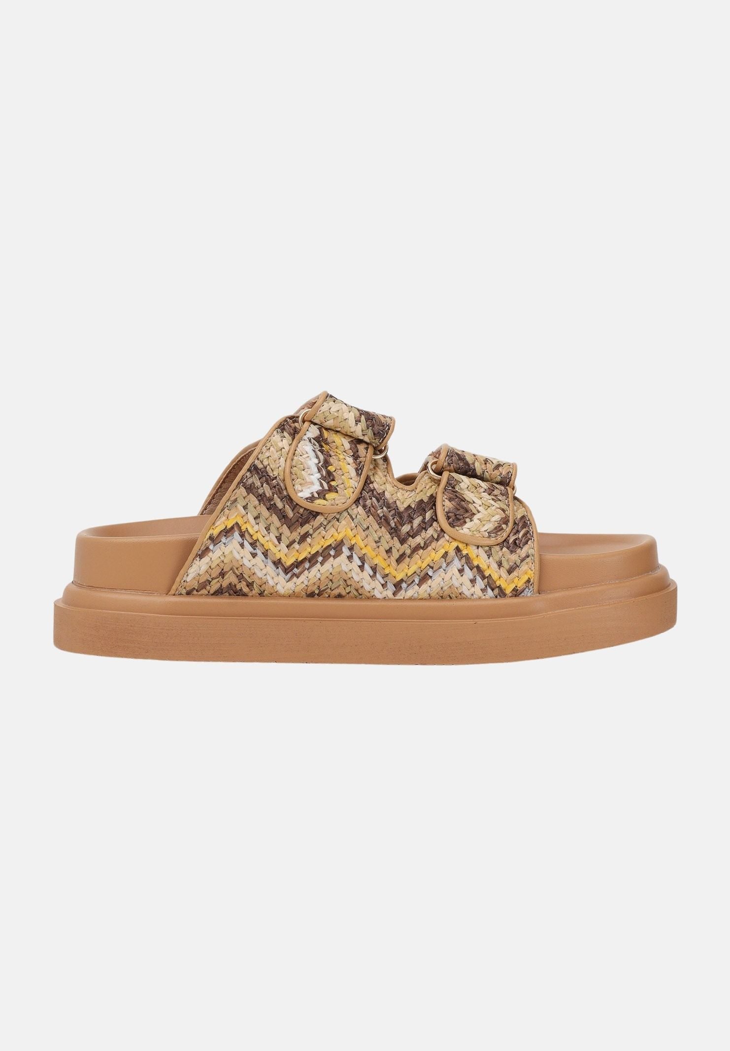 MARC ELLIS Ciabatte platform cuoio da donna ME261D300 CO1 MARC ELLIS 