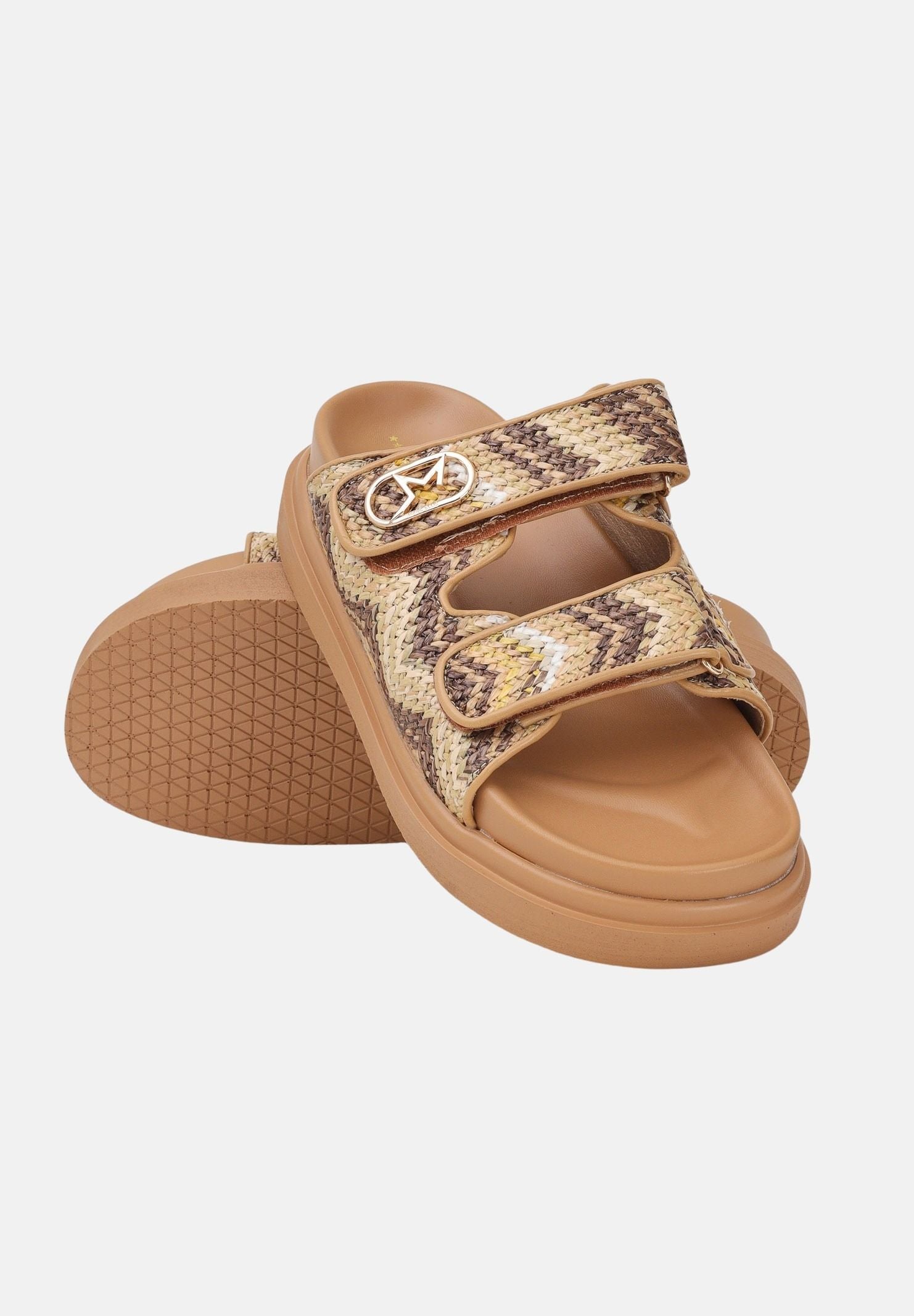 MARC ELLIS Ciabatte platform cuoio da donna ME261D300 CO1 MARC ELLIS 
