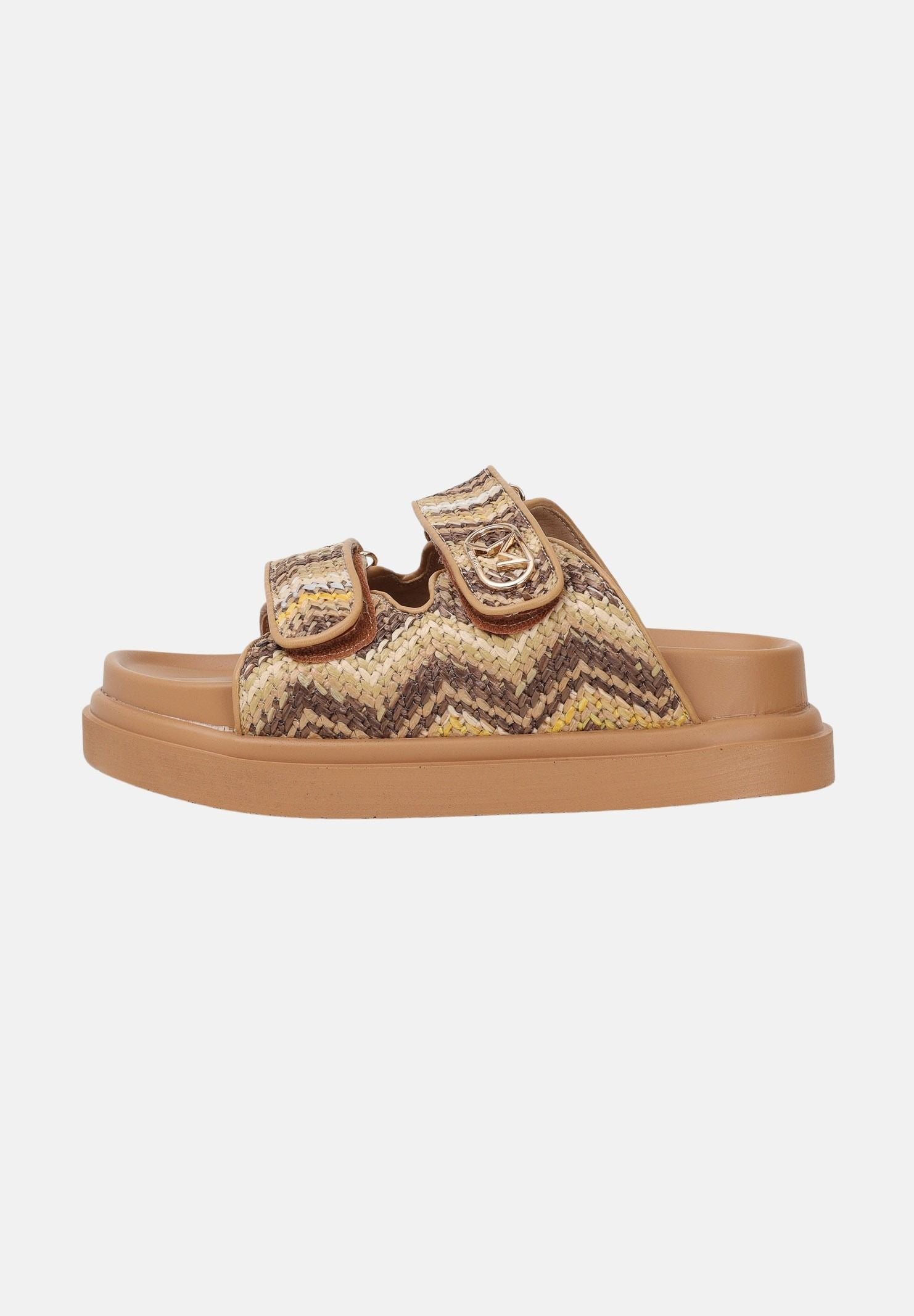 MARC ELLIS Ciabatte platform cuoio da donna ME261D300 CO1 MARC ELLIS 