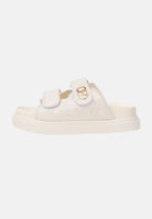 MARC ELLIS Ciabatte platform panna da donna ME261D300 OWX MARC ELLIS 