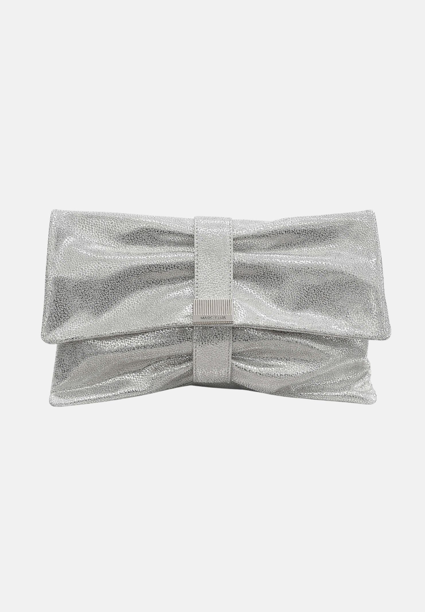 MARC ELLIS Pochette PEONIA-SUEDE-LUX argento da donna PEONIA-SUEDE-LUX SI MARC ELLIS 