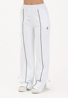 MARCELO BURLON COUNTY OF MILAN Pantalone sportivo bianco da donna 26ECM30145 BI MARCELO BURLON COUNTY OF MILAN 