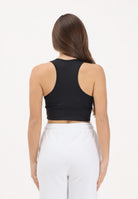 MARCELO BURLON COUNTY OF MILAN Top sportivo nero da donna con logo 26ECM30176 NE MARCELO BURLON COUNTY OF MILAN 