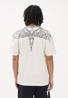 MARCELO BURLON COUNTY OF MILAN T-shirt a manica corta burro da uomo con stampa S6CMMATH010 412 MARCELO BURLON COUNTY OF MILAN 