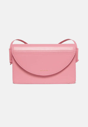 MARNI Borsa a tracolla rosa da donna con logo M01256M00TK 0M351 MARNI 