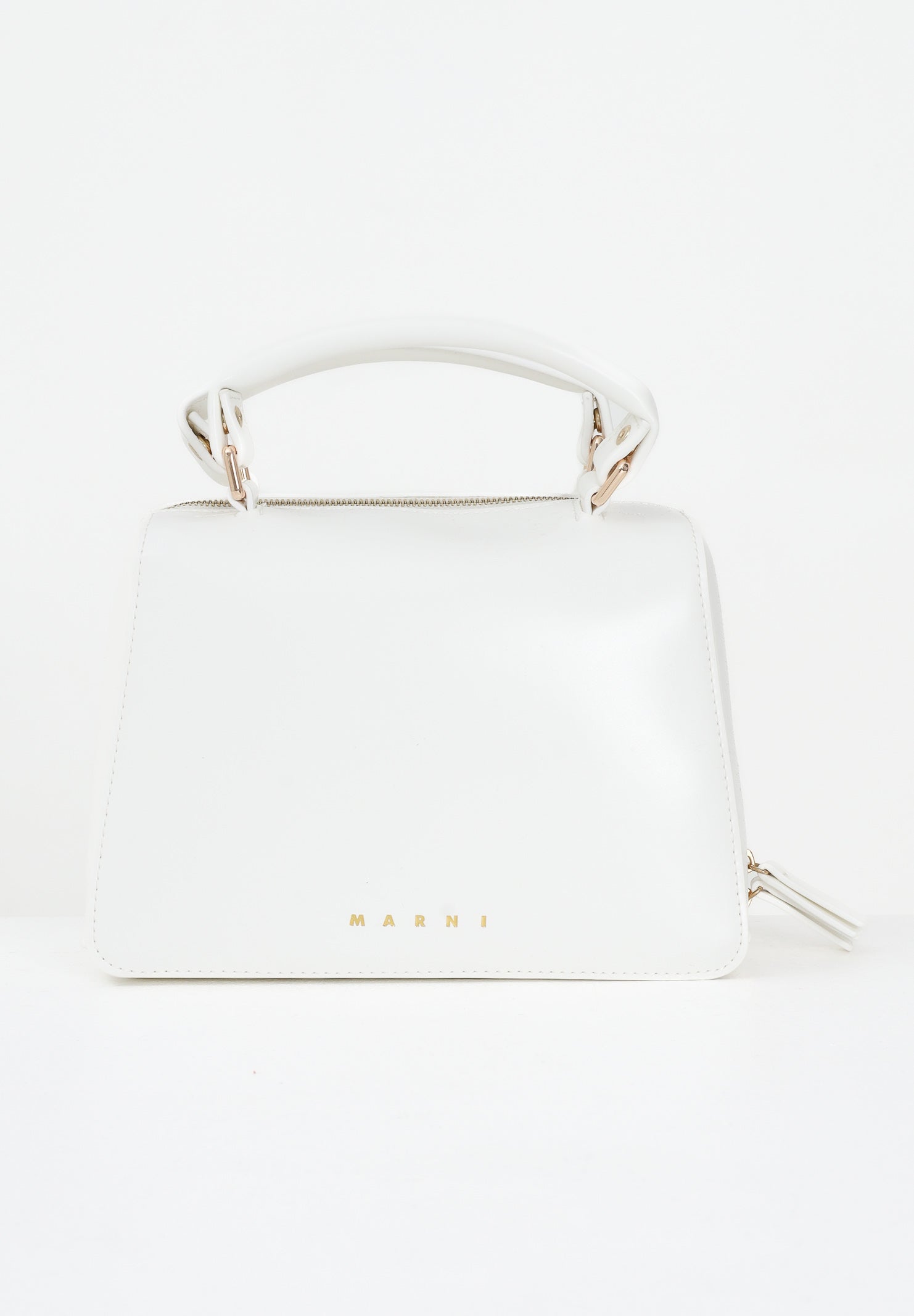 MARNI Borsa a mano bianca da donna con logo M01608M00TK 0M114 MARNI 