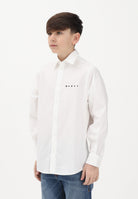MARNI Camicia a manica lunga bianca per donna, ragazzi e bambini con logo M01628M00UW 0M114 MARNI 