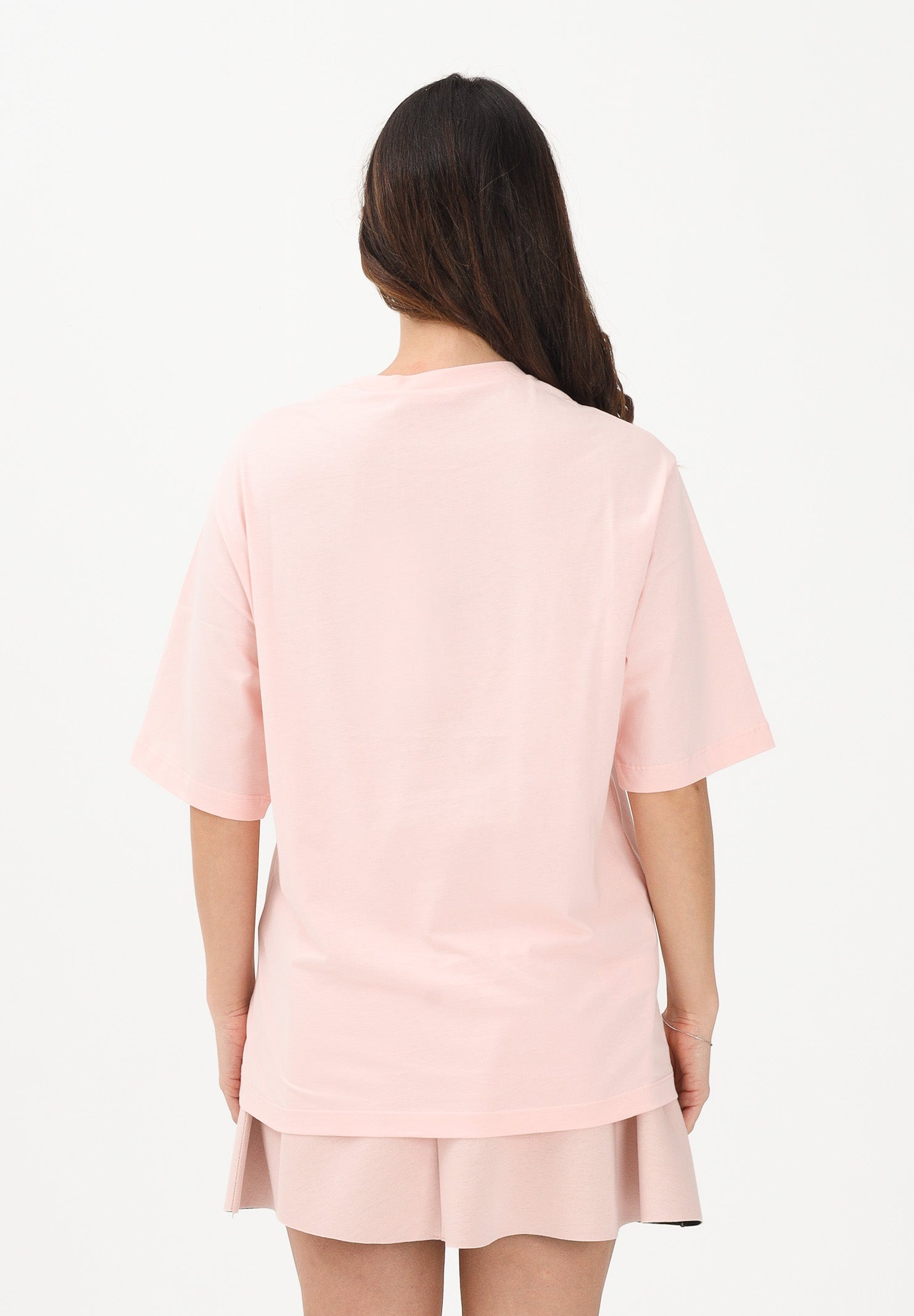 MARNI T-shirt a manica corta rosa per donna, ragazze e bambine con stampa M01671M00HZ 0M351 MARNI 