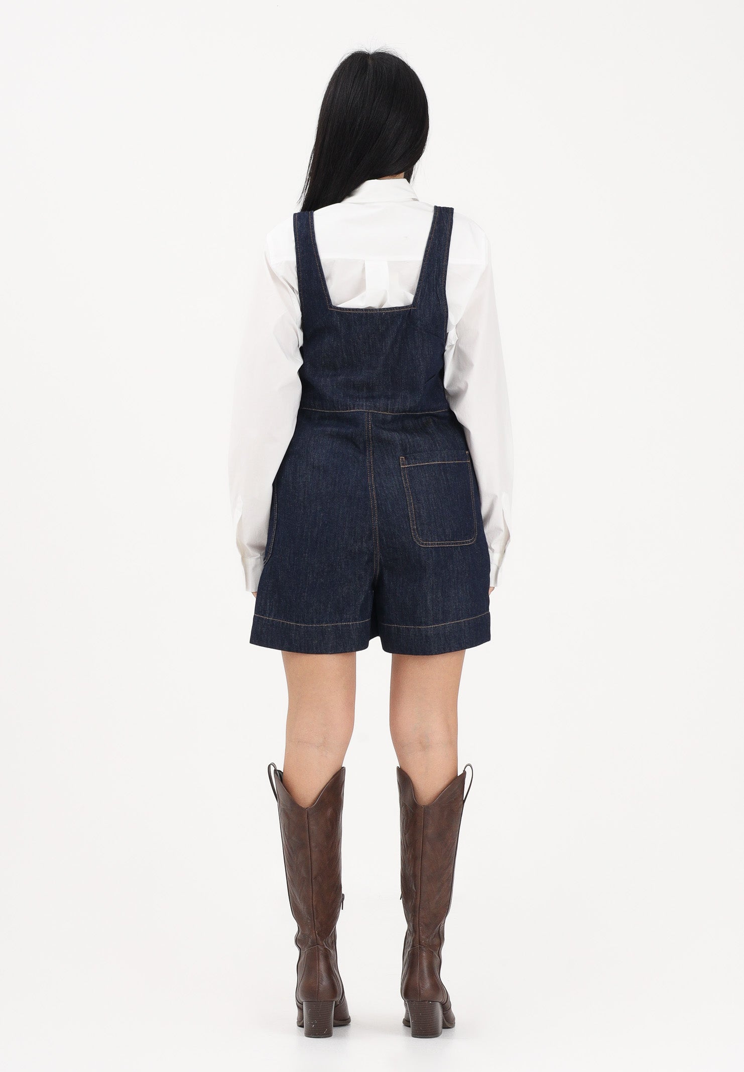 MARNI Salopette in denim blu per donna, ragazze e bambine M01732M00WG 0M01 MARNI 