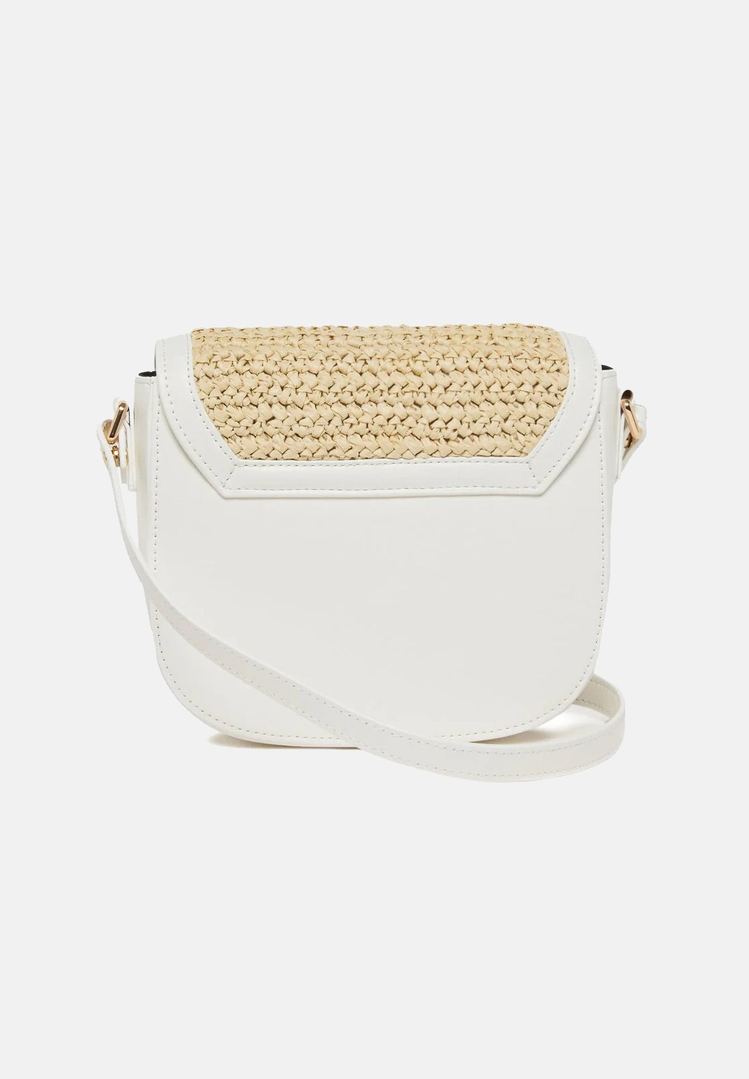 MARNI Borsa a tracolla Smile paglia e bianca da donna M01828M00WR 0M114 MARNI 