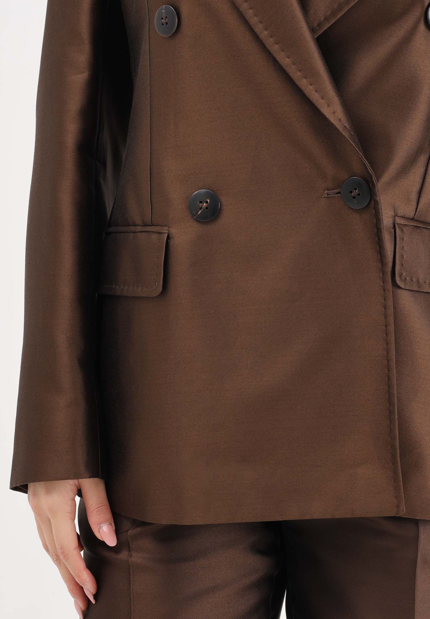 MAX MARA Giacca doppiopetto Mstpeccati marrone da donna 2616041081600 002 MAX MARA 