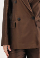MAX MARA Giacca doppiopetto Mstpeccati marrone da donna 2616041081600 002 MAX MARA 