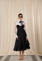 MAX MARA Gonna midi MSECALLE nera da donna 2616101023600 004 MAX MARA 