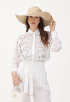 MAX MARA Camicia a manica lunga MSTCALI bianca da donna 2616111012600 031 MAX MARA 