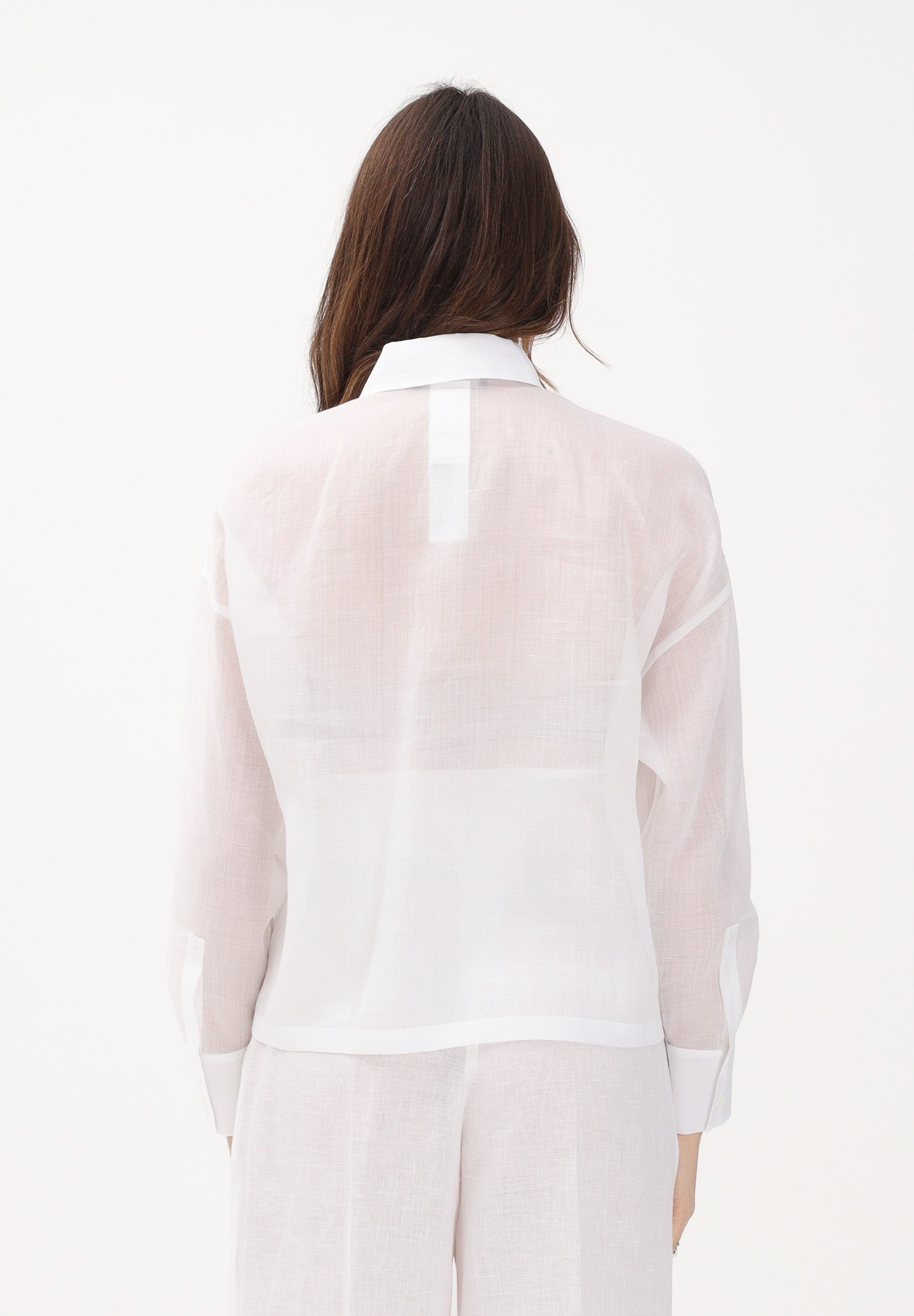 MAX MARA Camicia a manica lunga MSTCALI bianca da donna 2616111012600 031 MAX MARA 