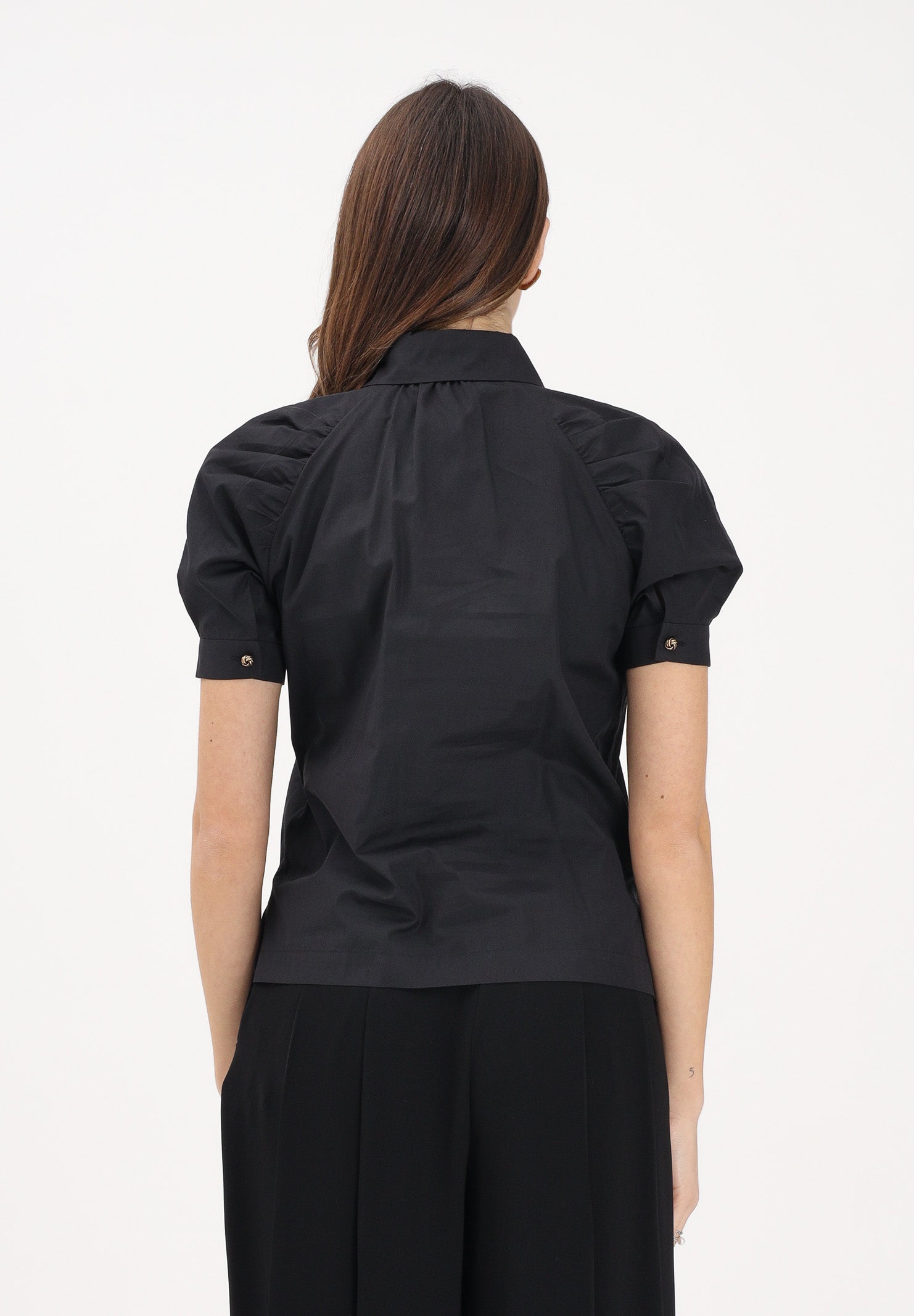 MAX MARA Camicia a manica corta MSTAMORE nera da donna 2616111032600 004 MAX MARA 