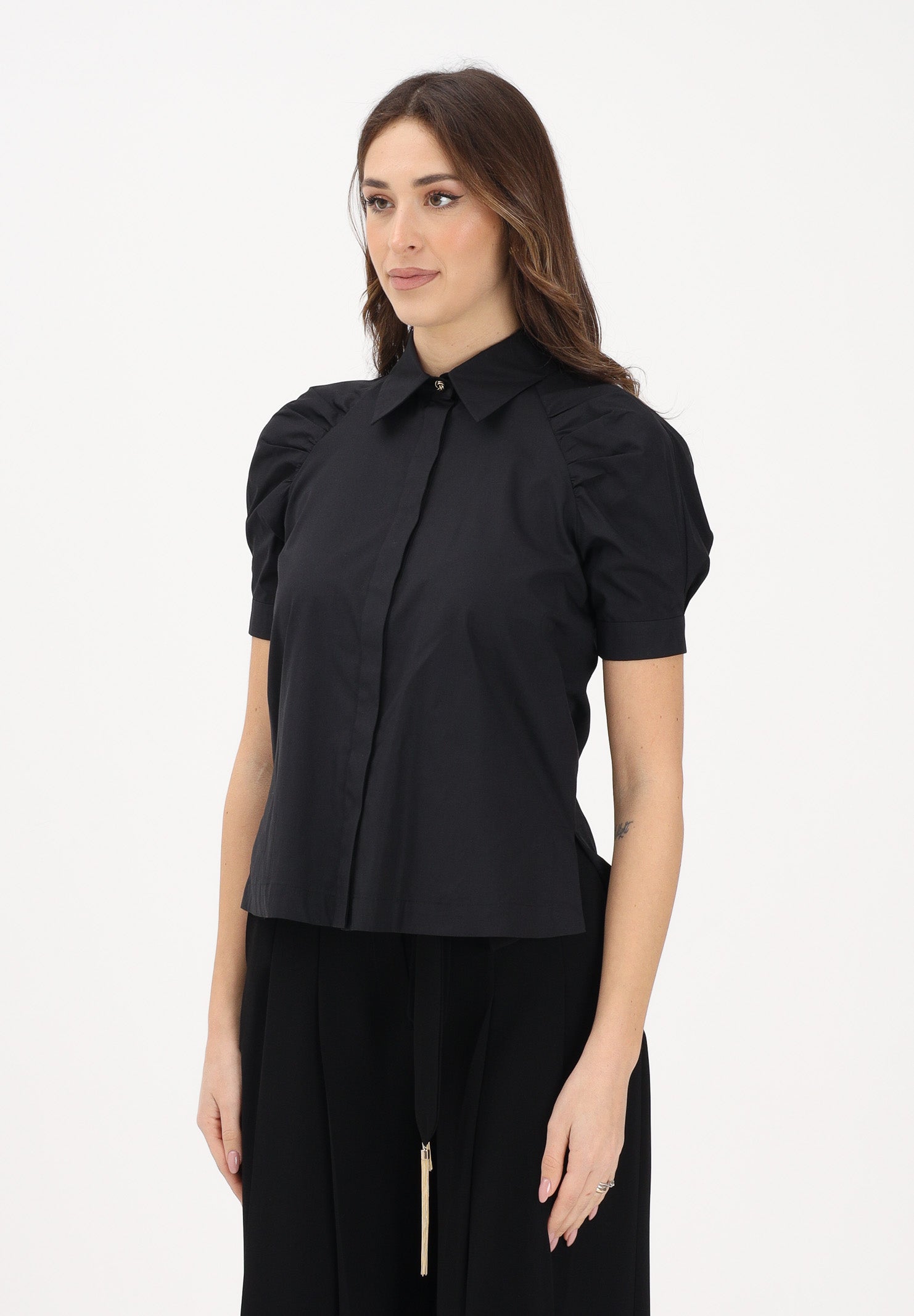 MAX MARA Camicia a manica corta MSTAMORE nera da donna 2616111032600 004 MAX MARA 