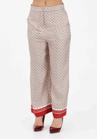 MAX MARA Pantalone MSTOTTELIA bianco da donna 2616131011600 001 MAX MARA 