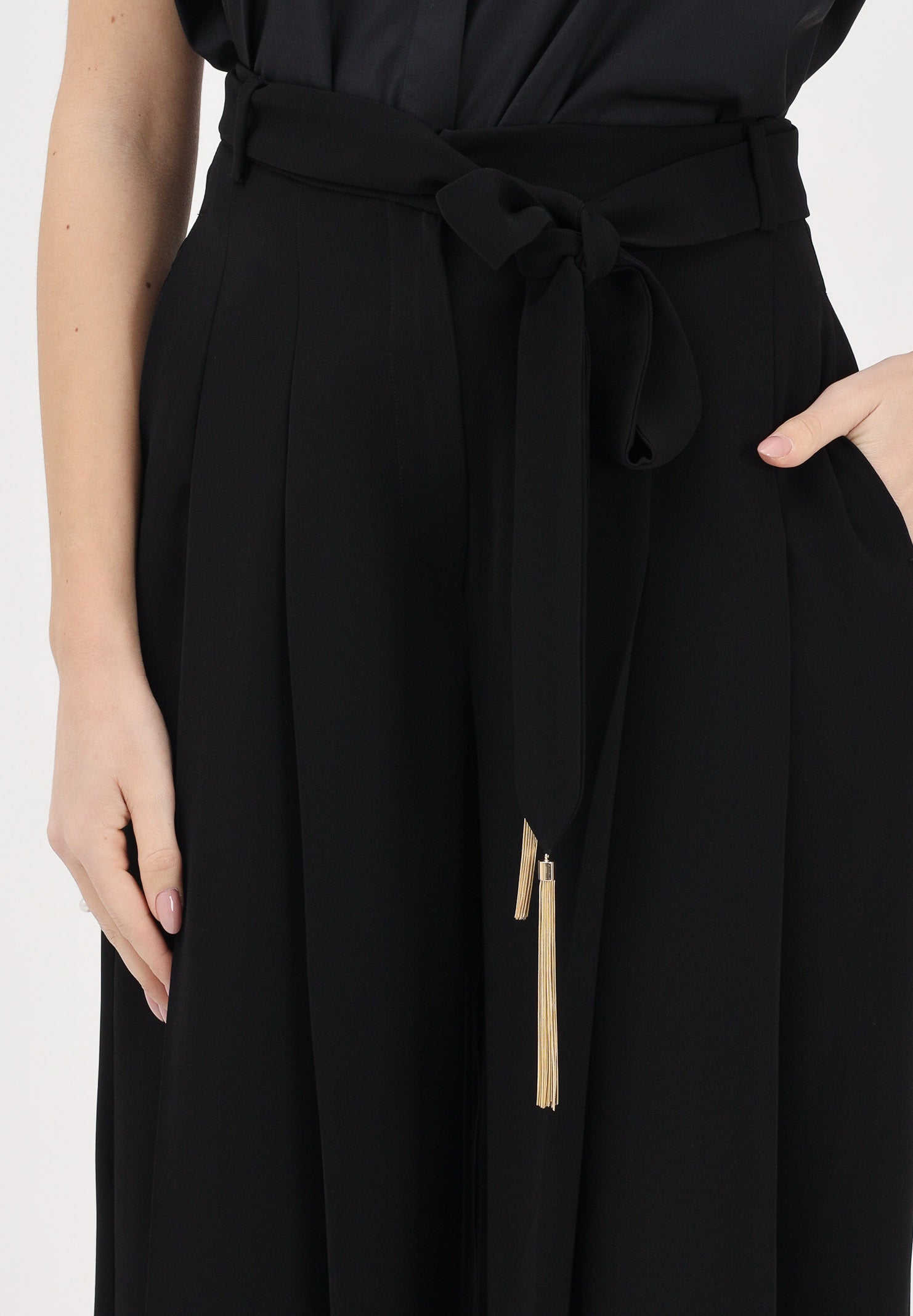 MAX MARA Pantalone MSEVALICO nero da donna 2616131014600 001 MAX MARA 