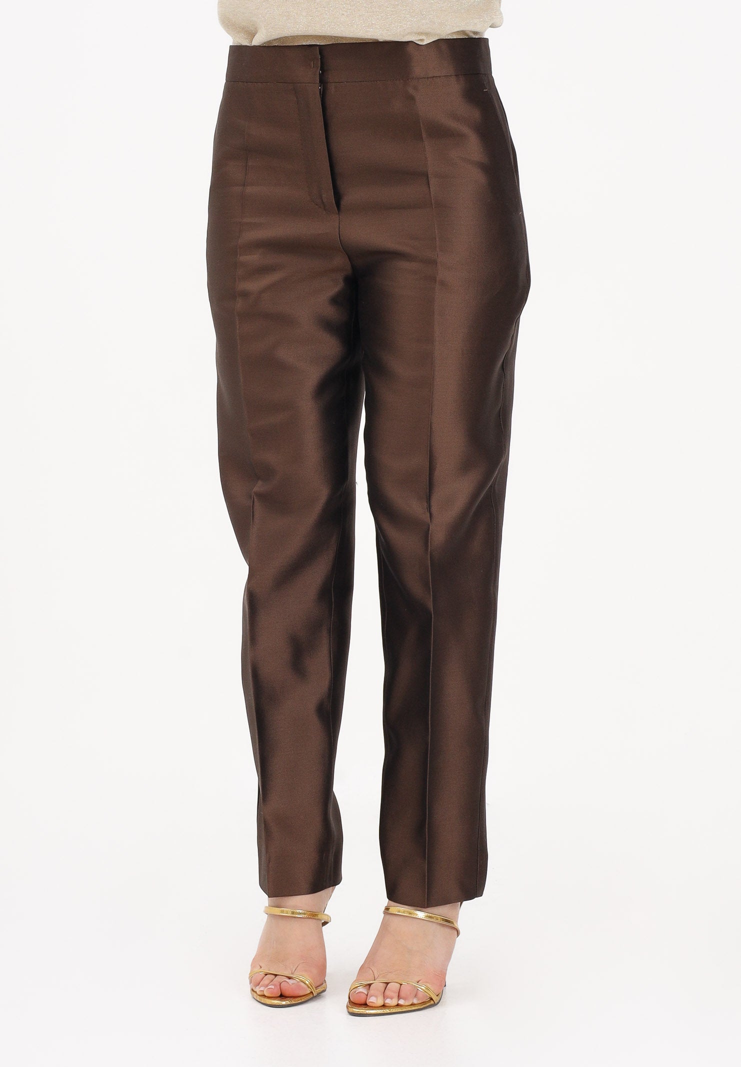 MAX MARA Pantalone elegante MSTZINCO marrone da donna 2616131031600 002 MAX MARA 