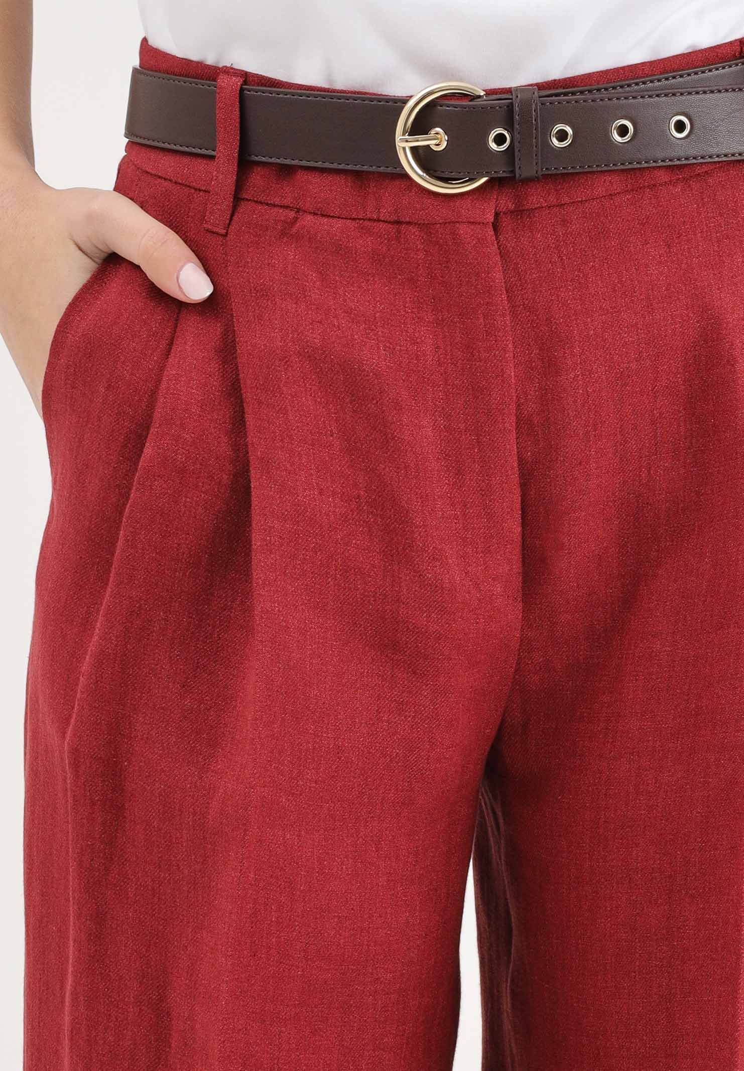 MAX MARA Pantalone MSTSUMERO rosso da donna 2616131032600 035 MAX MARA 