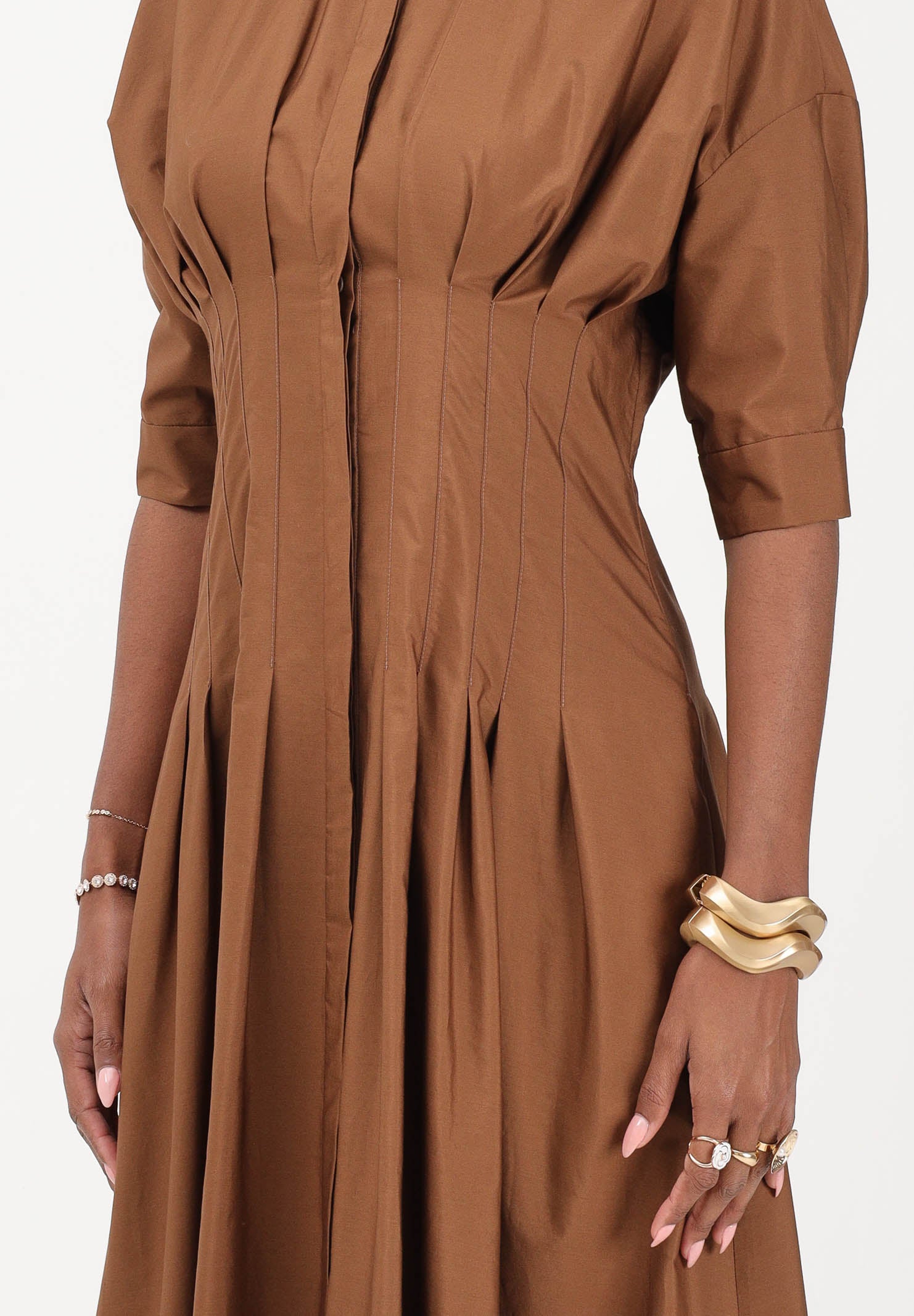 MAX MARA Abito midi CERA cammello da donna 2616221032600 070 MAX MARA 