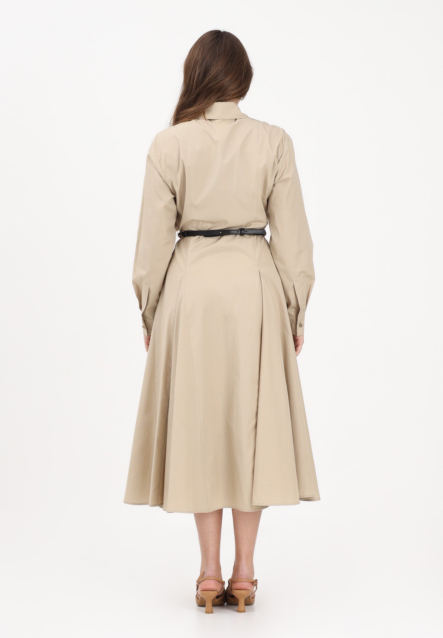 MAX MARA Abito midi MSTAFFETTO beige da donna 2616221062600 068 MAX MARA 