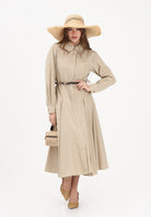MAX MARA Abito midi MSTAFFETTO beige da donna 2616221062600 068 MAX MARA 