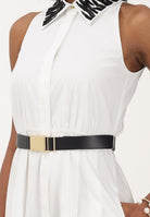 MAX MARA Abito midi MSTUBICATO bianco da donna 2616221072600 001 MAX MARA 