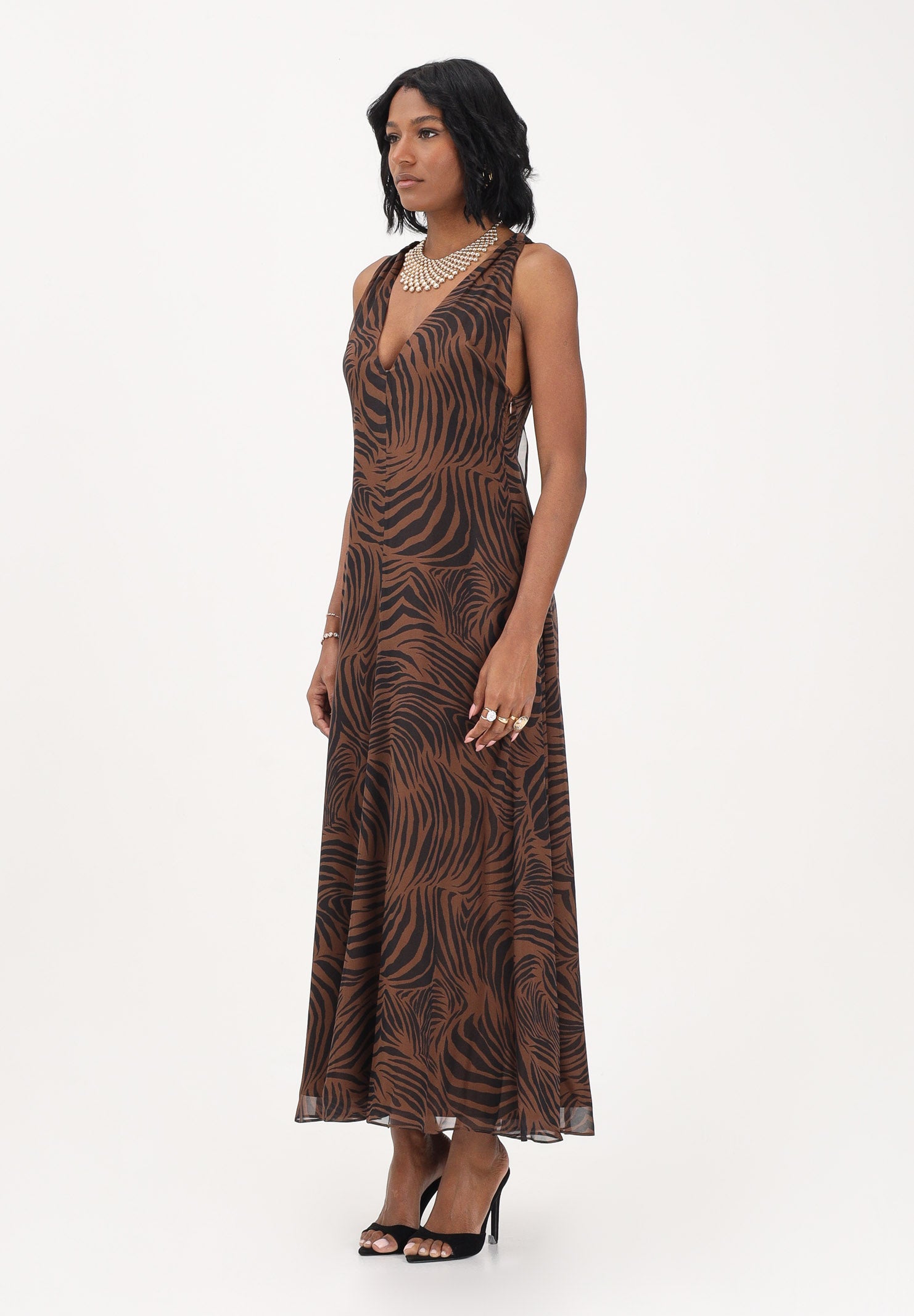 MAX MARA Abito lungo MSTSALICE marrone da donna 2616221092600 002 MAX MARA 