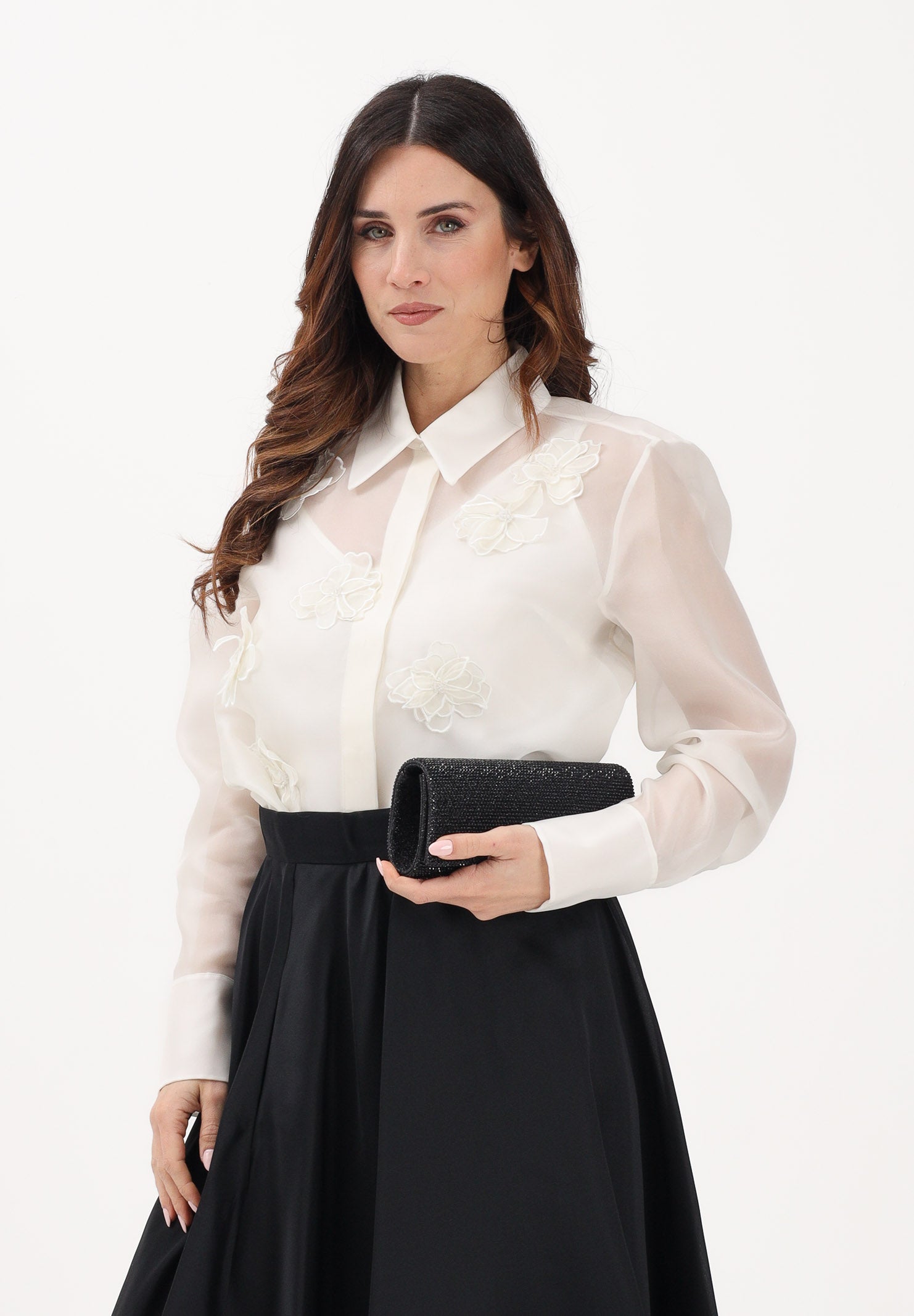 MAX MARA Camicia MSEAGI bianca da donna 2616261013600 007 MAX MARA 