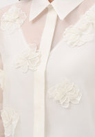 MAX MARA Camicia MSEAGI bianca da donna 2616261013600 007 MAX MARA 