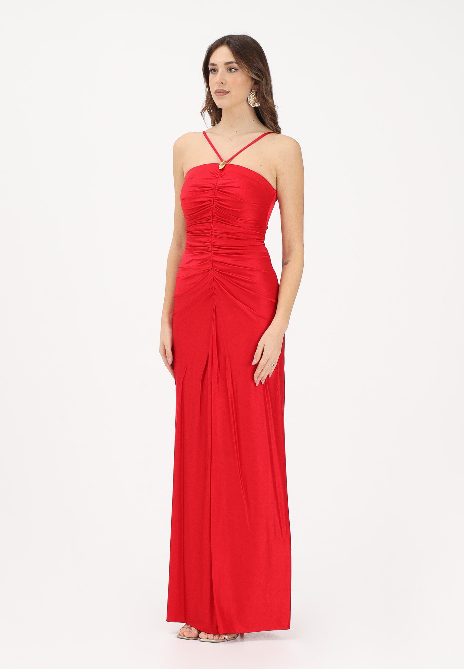 MAX MARA Abito lungo MSEOGGETTI rosso da donna 2616621024600 001 MAX MARA 