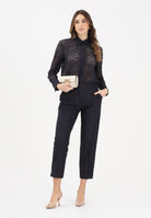 MAX MARA Pantalone elegante MSTCORONA blu da donna realizzato in pizzo floreale 2616131021600 002 MAX MARA 