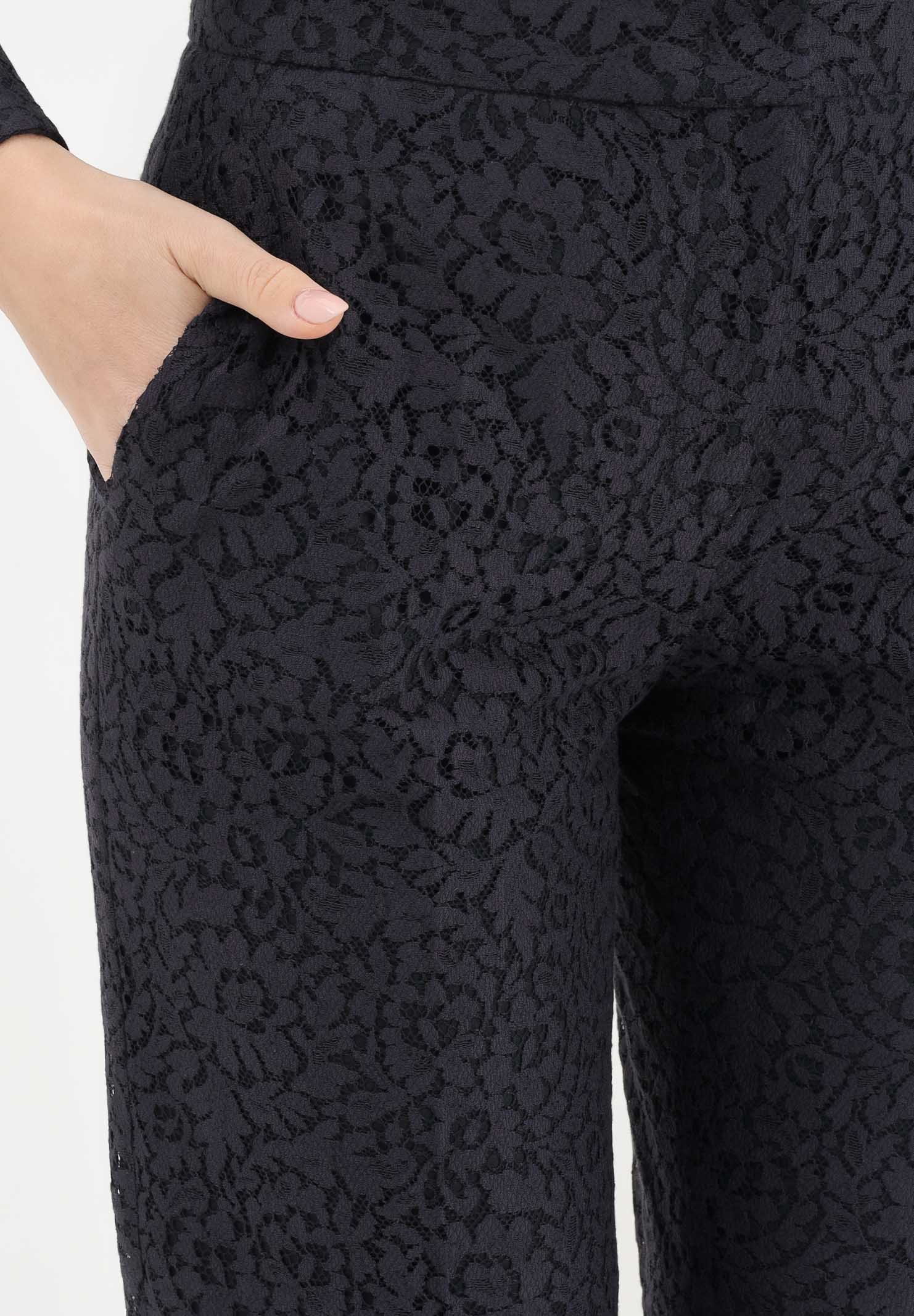 MAX MARA Pantalone elegante MSTCORONA blu da donna realizzato in pizzo floreale 2616131021600 002 MAX MARA 