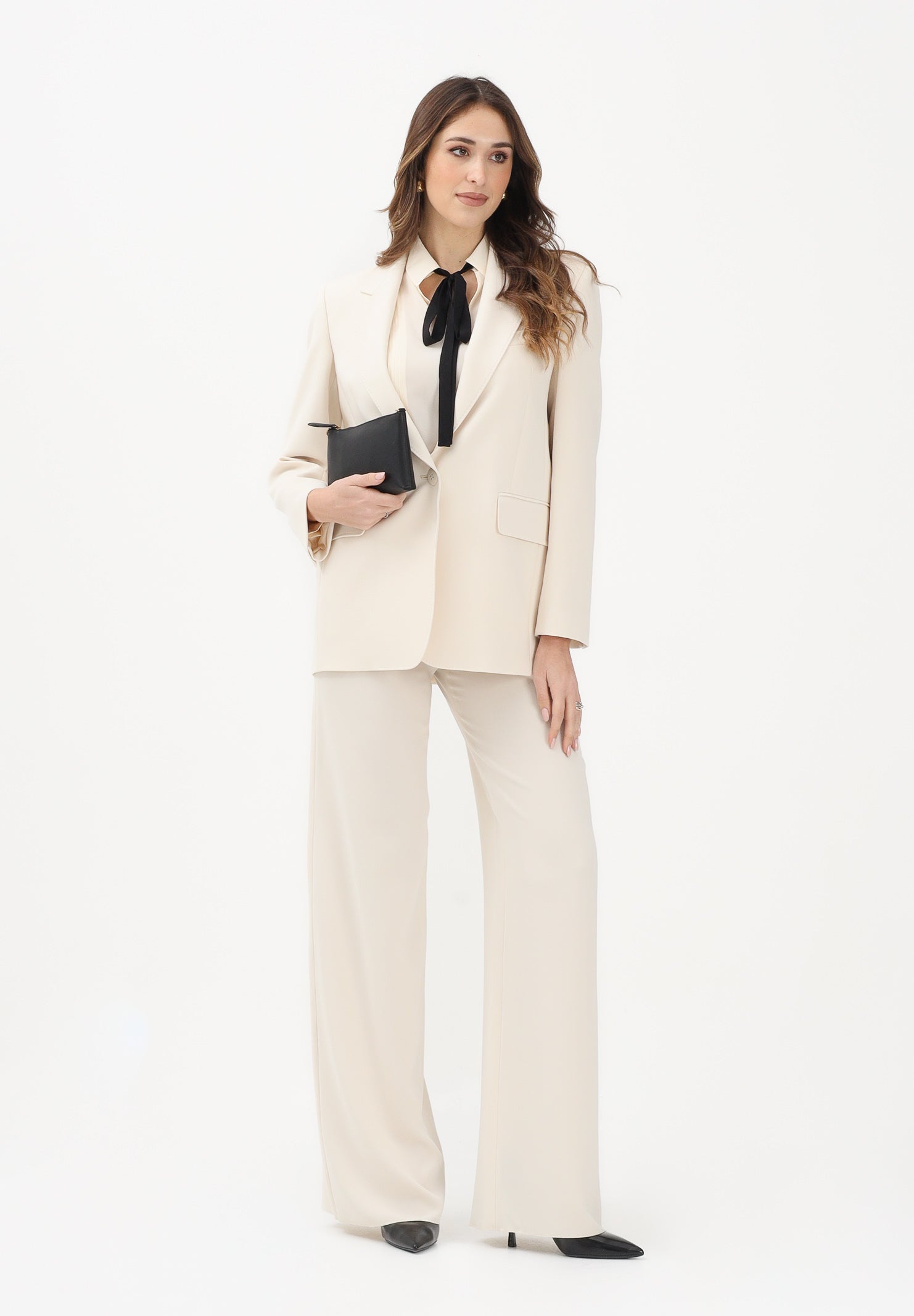 MAX MARA Pantalone elegante MSTAMICO avorio da donna 2616131025600 060 MAX MARA 