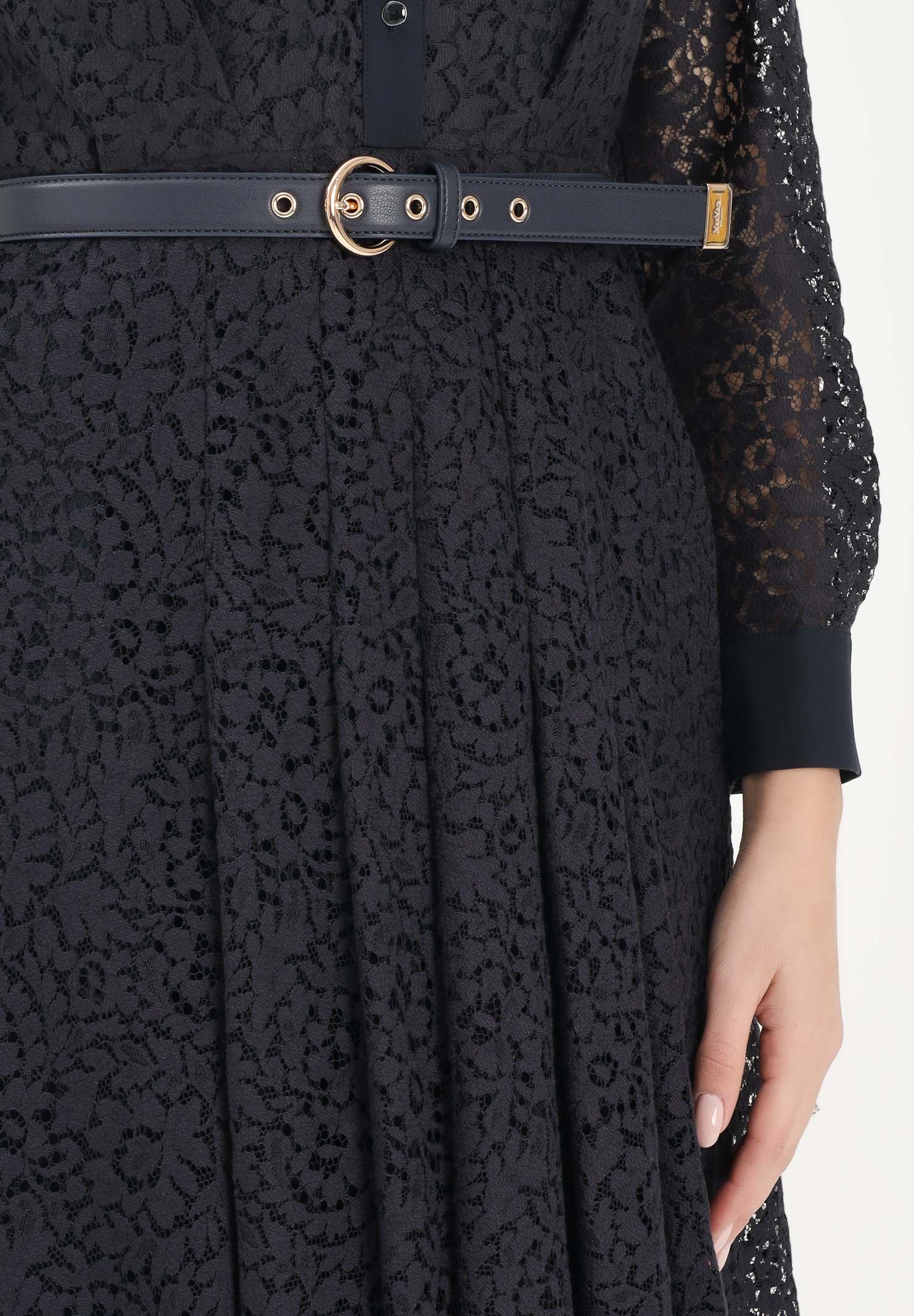 MAX MARA Abito midi MSTRICORDO blu da donna 2616231021600 002 MAX MARA 
