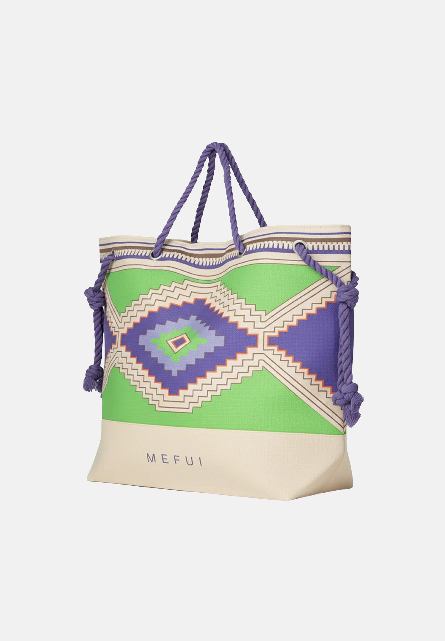 ME FUI Borsa mare multicolore da donna con stampa etnica MA26-SW0001X40 . ME FUI 