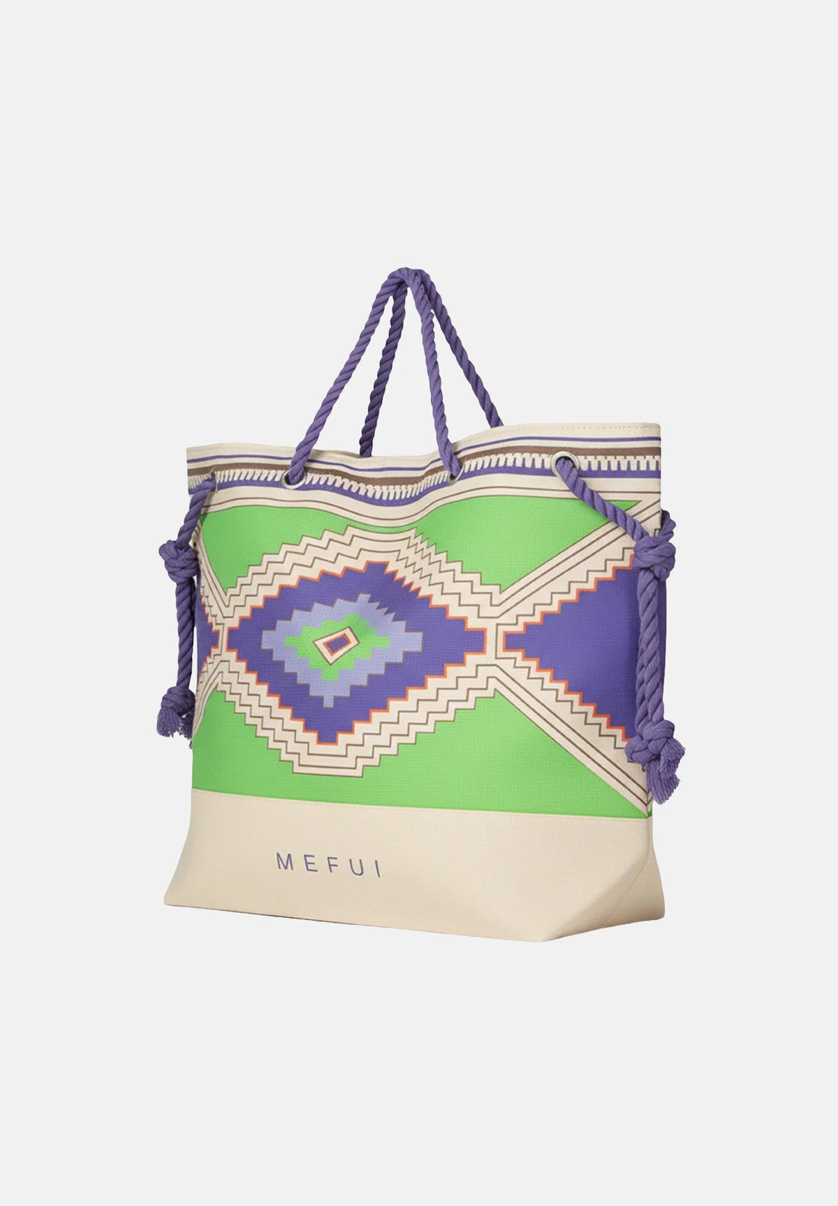ME FUI Borsa mare multicolore da donna con stampa etnica MA26-SW0001X40 . ME FUI 