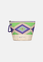 ME FUI Pochette multicolore da donna con motivo etnico MA26-SW0010X40 . ME FUI 