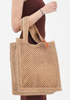 ME FUI Borsa mare beige da donna MA26-SW0050LB . ME FUI 