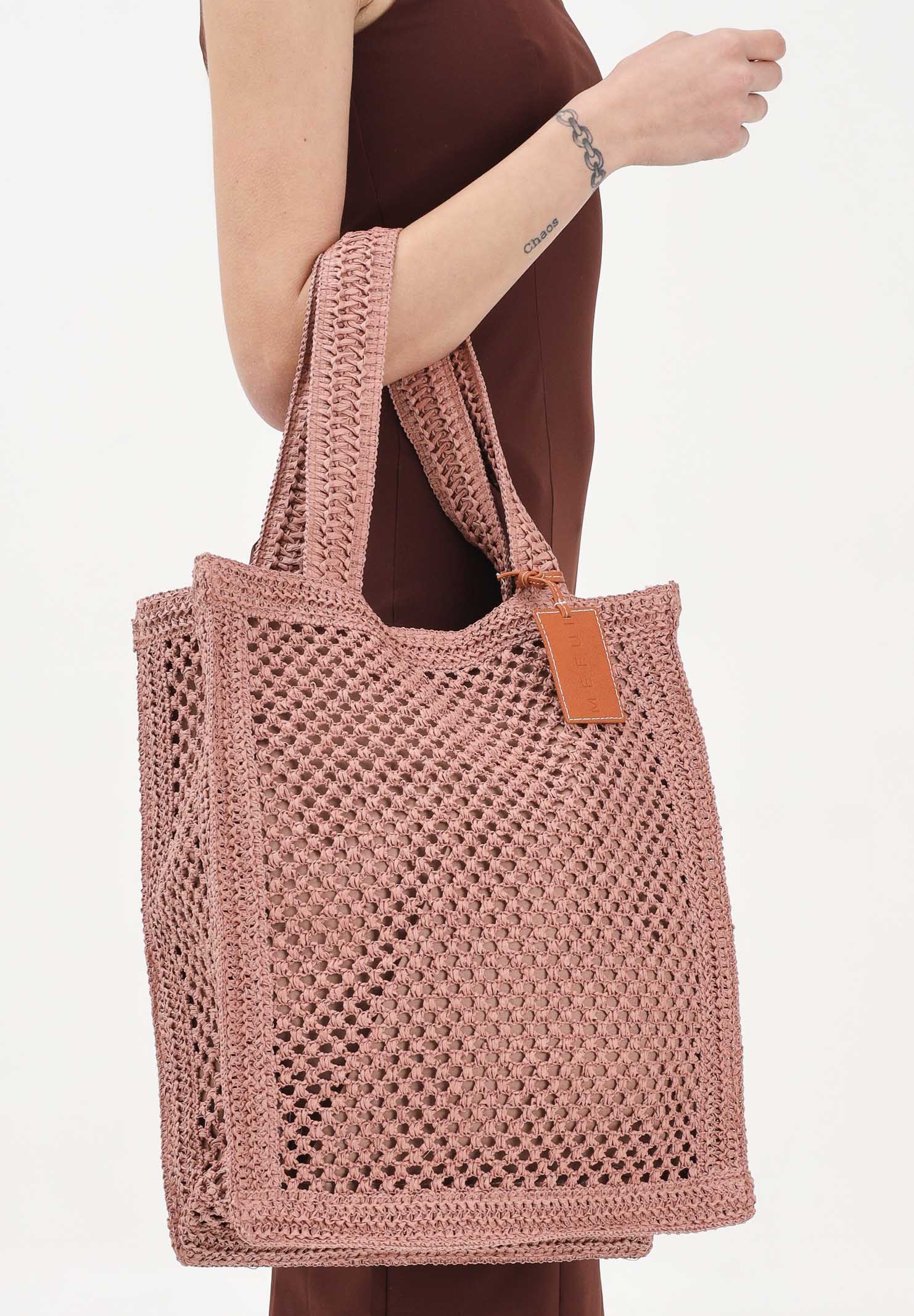 ME FUI Borsa mare rosa da donna MA26-SW0050PK . ME FUI 
