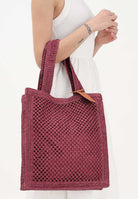 ME FUI Borsa mare color prugna da donna MA26-SW0050PL . ME FUI 