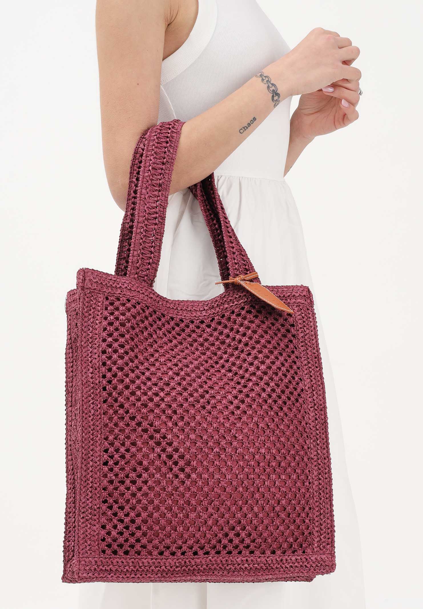 ME FUI Borsa mare color prugna da donna MA26-SW0050PL . ME FUI 