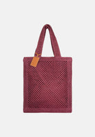 ME FUI Borsa mare color prugna da donna MA26-SW0050PL . ME FUI 