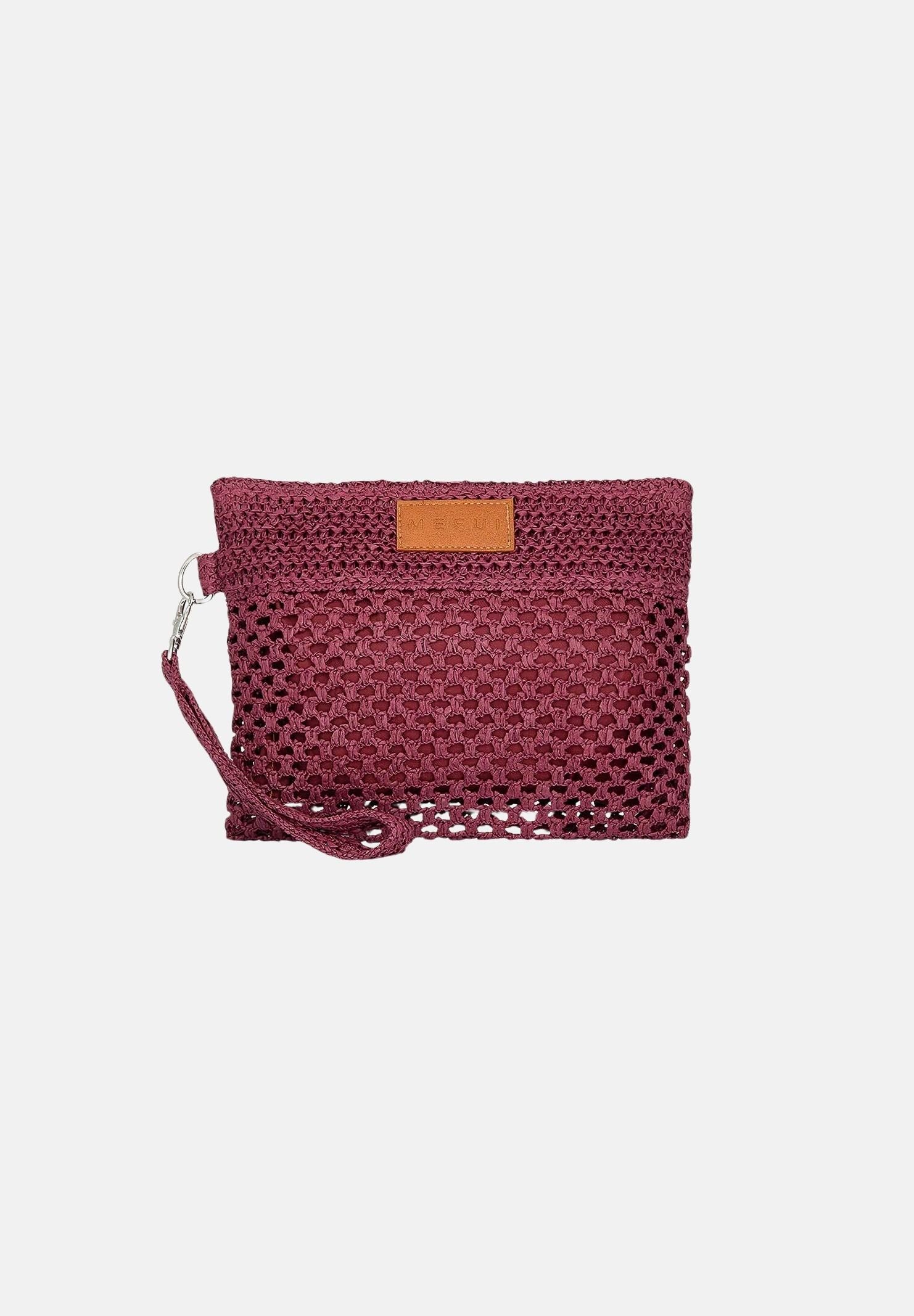 ME FUI Pochette color prugna da donna MA26-SW0055PL . ME FUI 