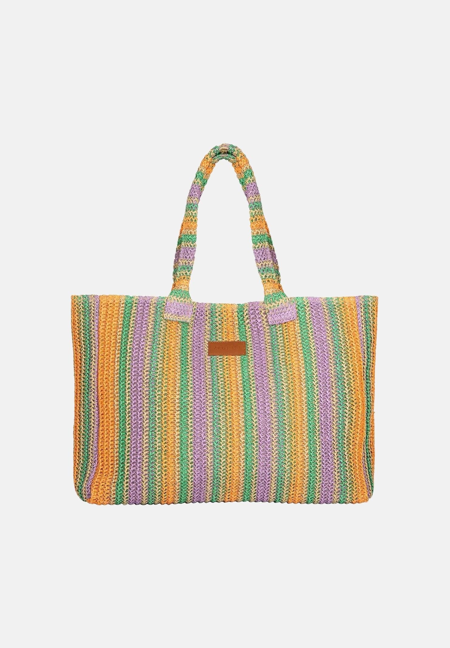 ME FUI Borsa mare multicolore da donna MA26-SW0085OR . ME FUI 